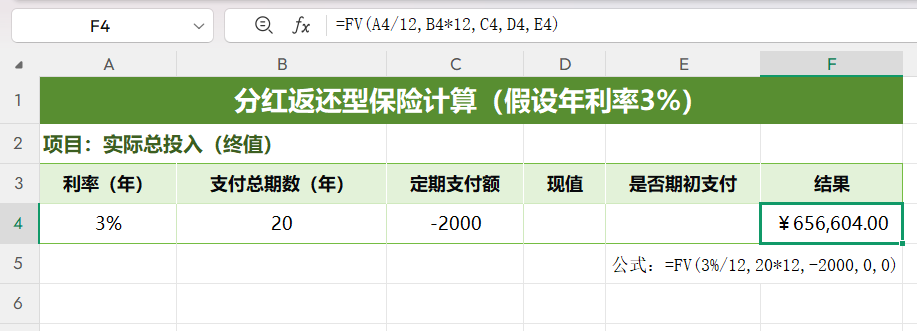 WPS财务函数实战：PMT、NPER、FV、PV轻松解决房贷年限/分红收益计算-趣帮office教程网