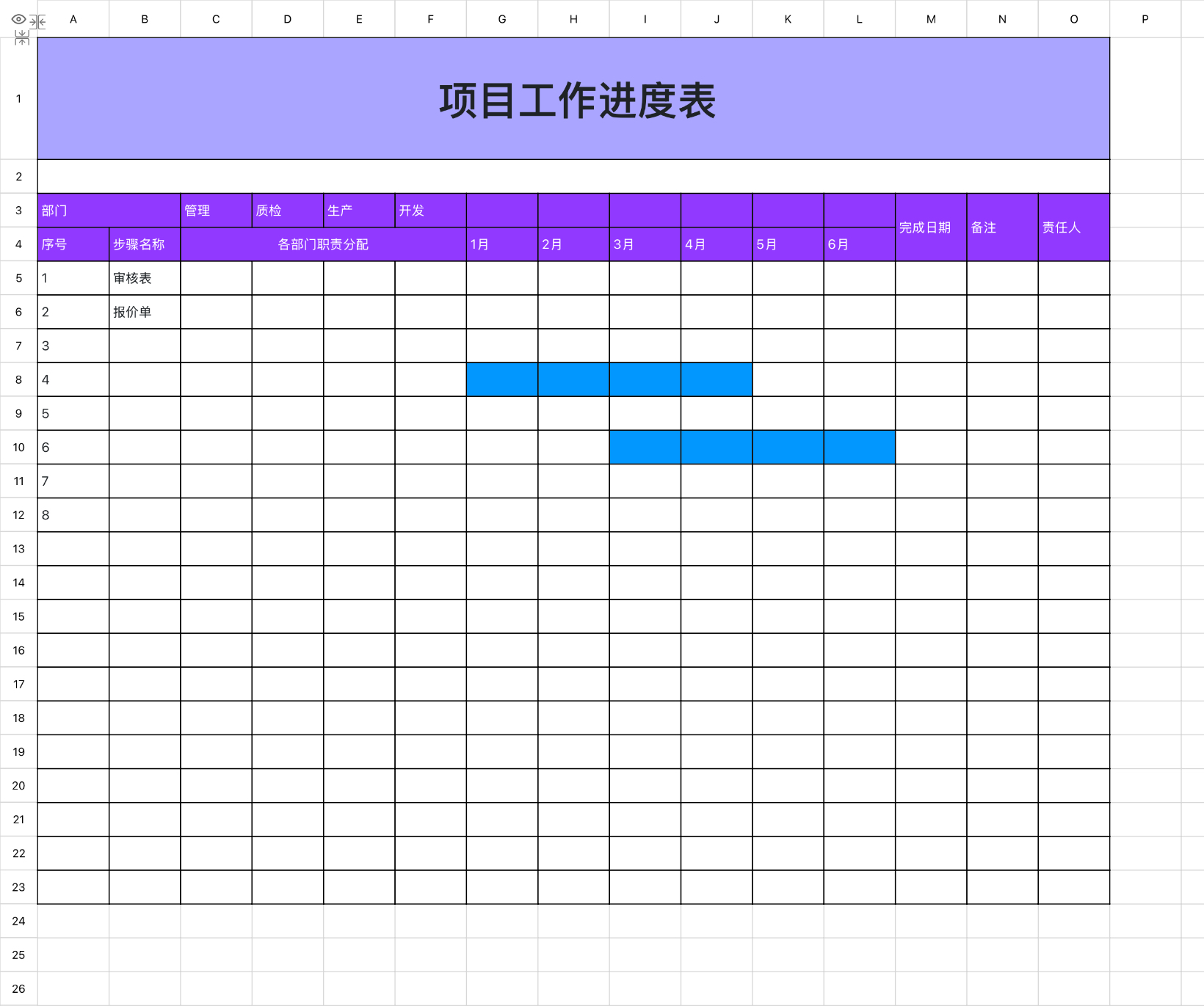 工作计划总拖延?这5款Excel工作进度模板帮你搞定-趣帮office教程网