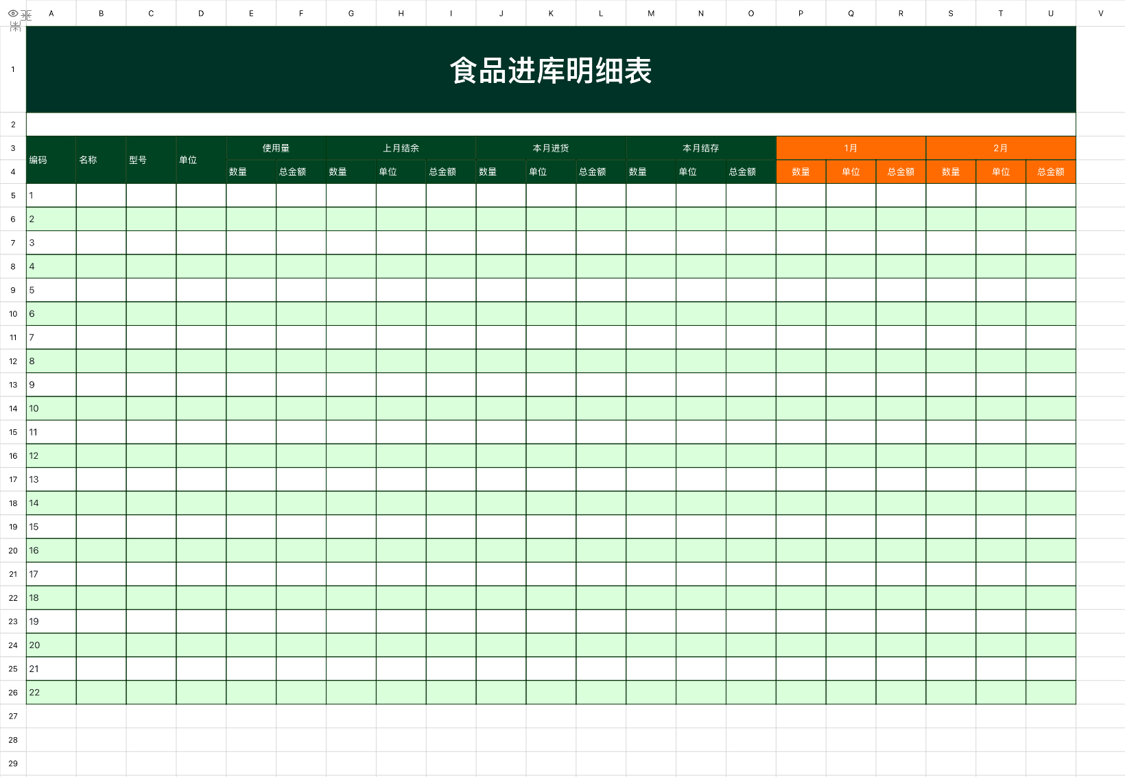 库存盘点不再混乱，5款Excel库存明细模板推荐-趣帮office教程网